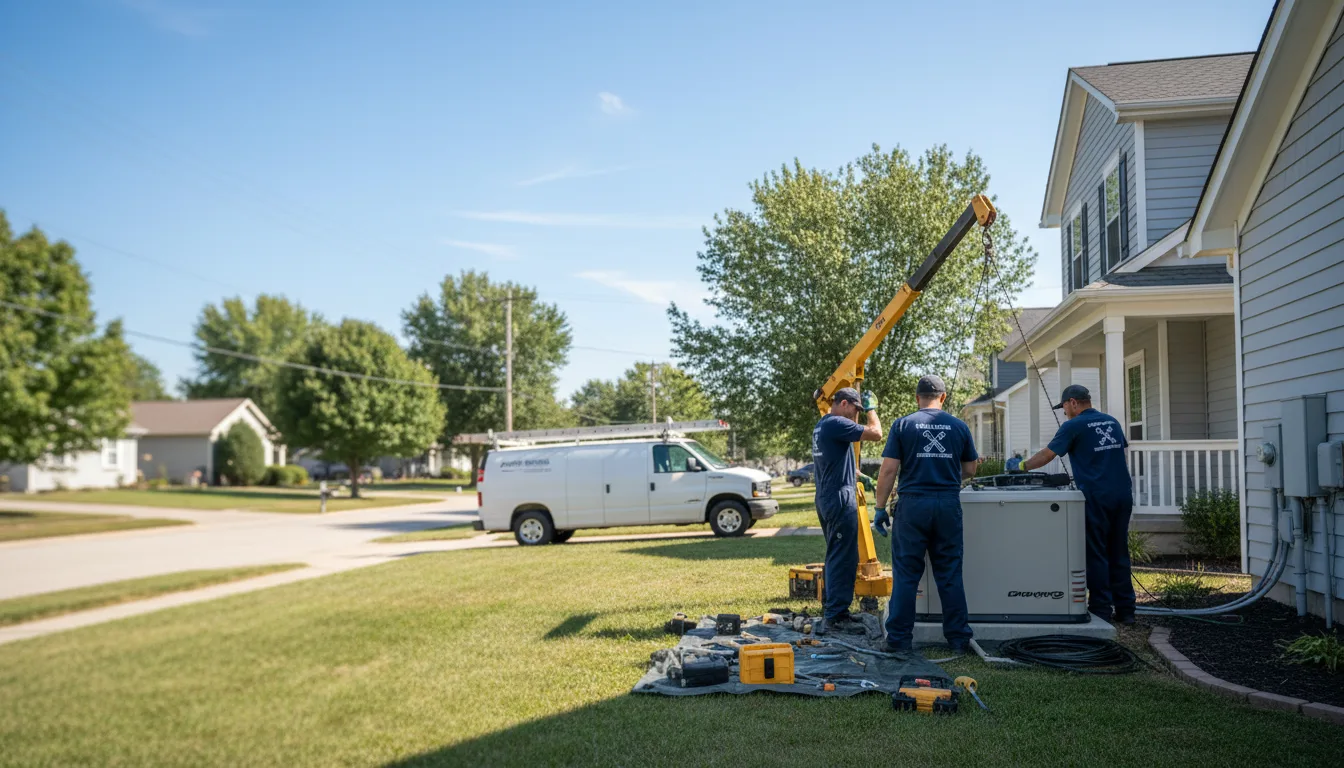 Generator Installation in White Cloud, MI near me